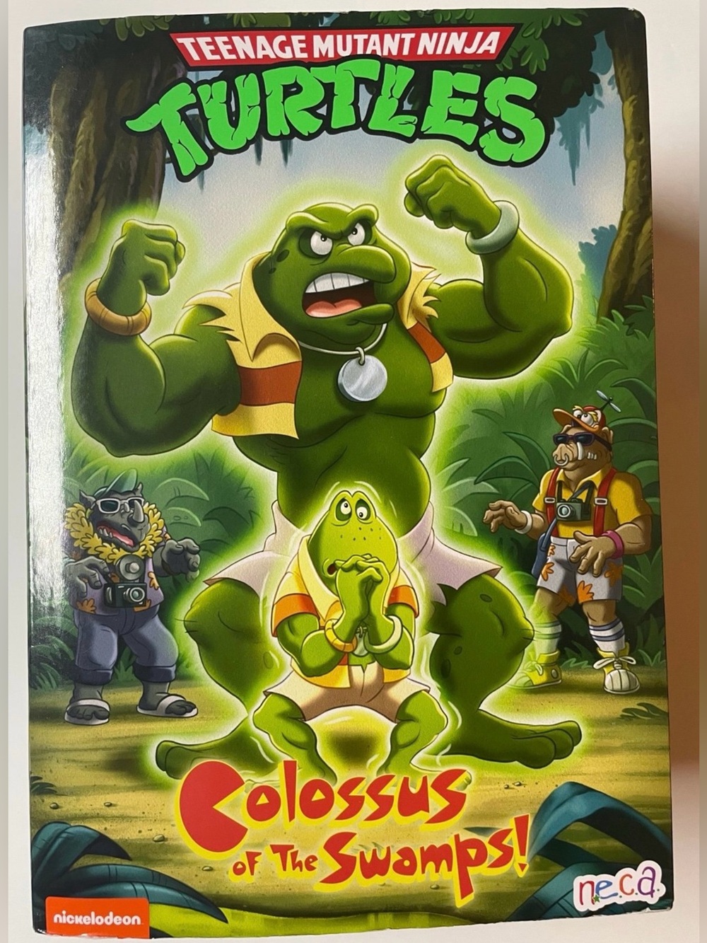Teenage Mutant Ninja Turtles Colossus of the Swamps action figure vol No. 10